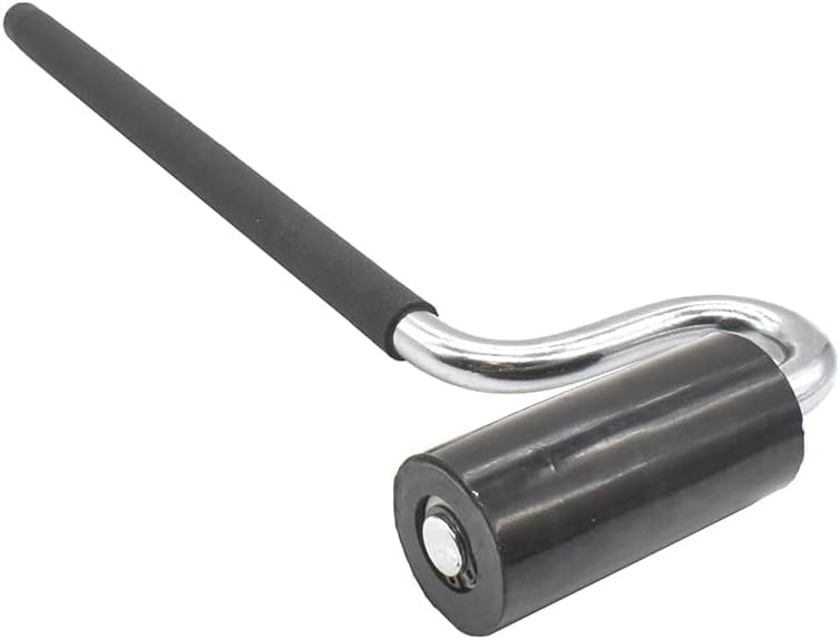 Long Handle J-Roller 1.5 Inch Rubber Roller