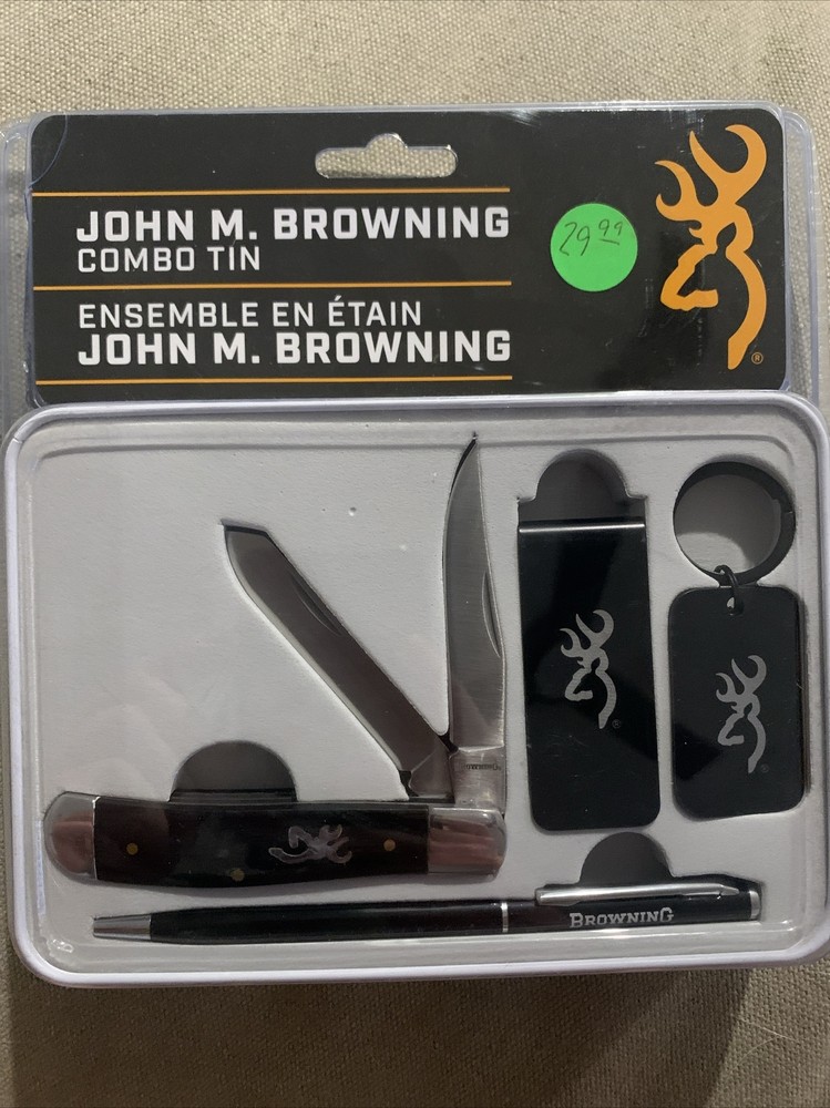 Browning John M. Browning Combo with Gift Tin
