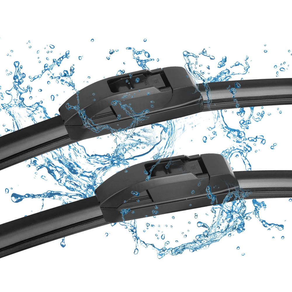 2Pcs Front Windshield Wiper Blades For Ford Focus GMC Canyon 2000-2011 22" 19"