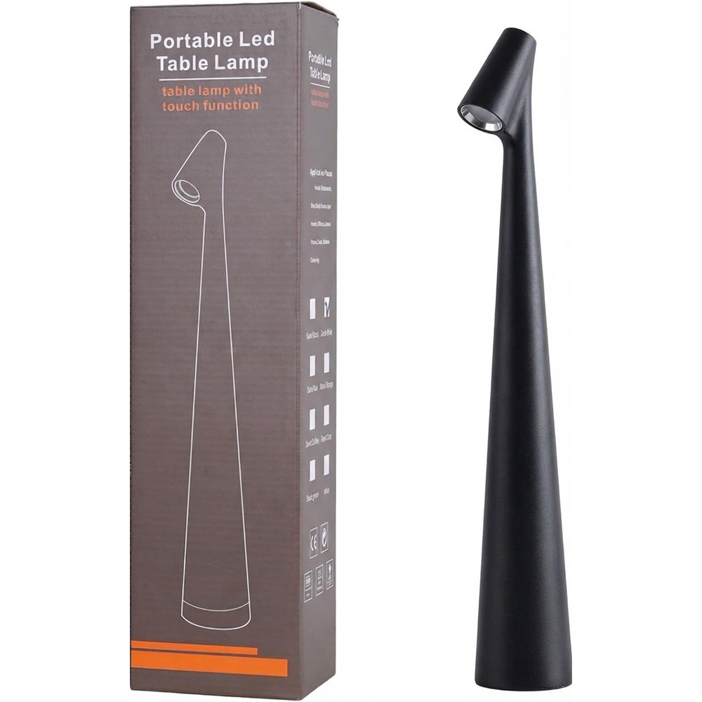 Cordless LED Touch Sensor Table Lamp Rechargeable Dimmable Bar Desk Night Light
