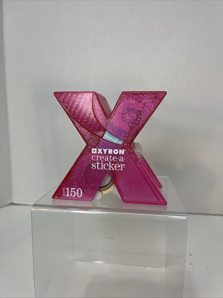 XYRON 1.5" CREATE-A-STICKER MAKER (used Refill) EUC