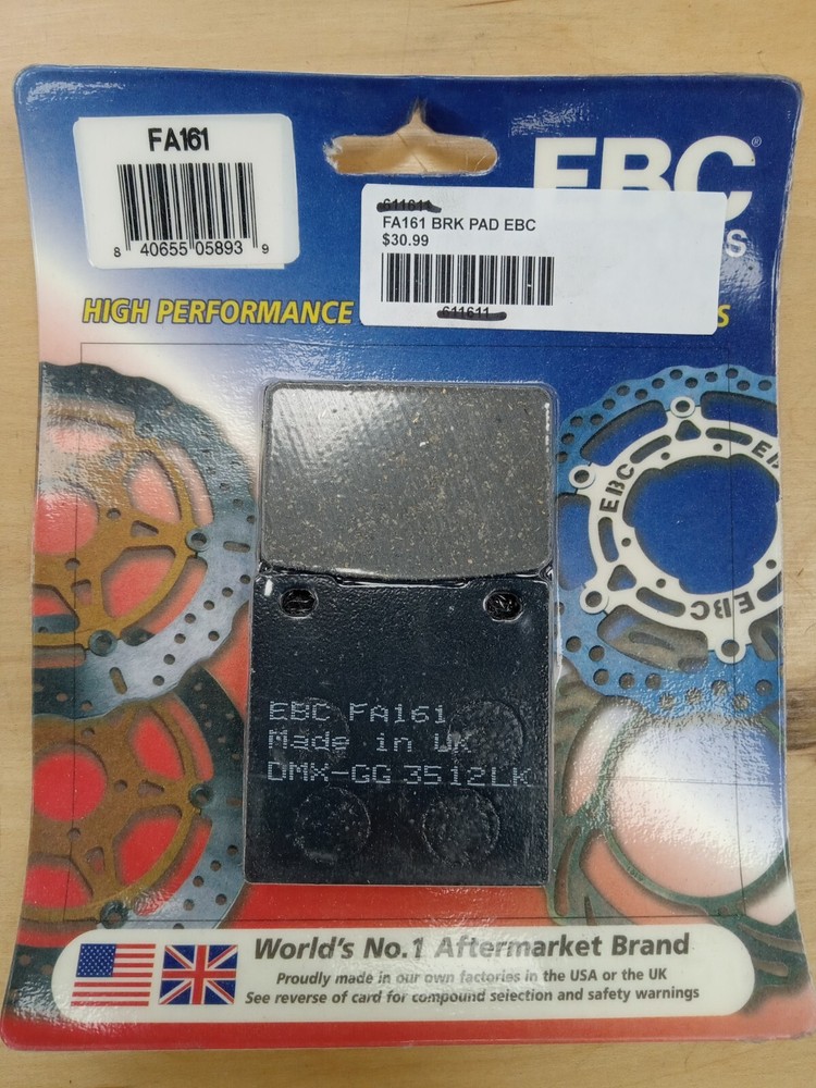 EBC - FA161 - Organic Brake Pads