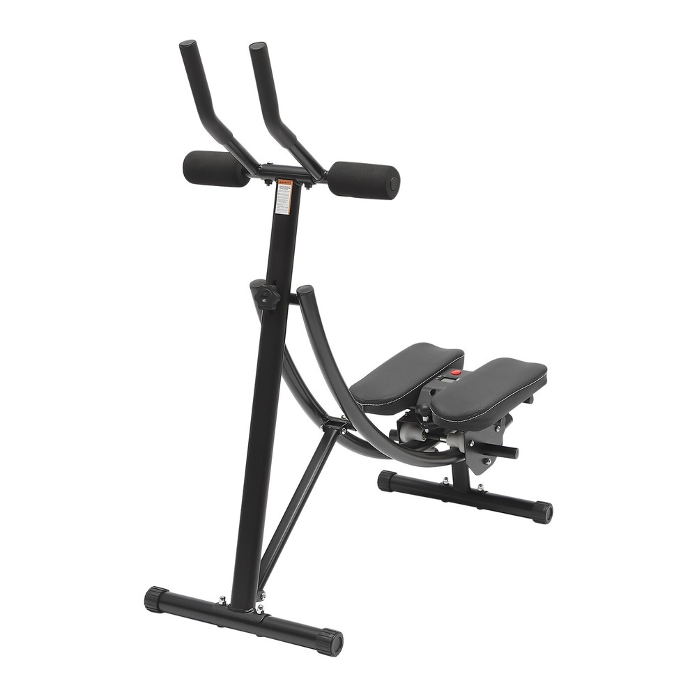 AB Workout Machine Adjustable Ab Trainer Foldable Strength Training for Home