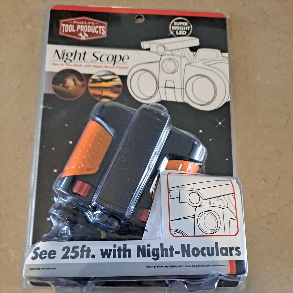 Fine Life Tools Night Scope "Night Noculars" 25ft LED