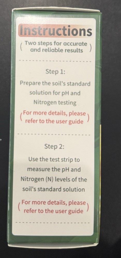 Giftbag 2in1 Soil Test Strips