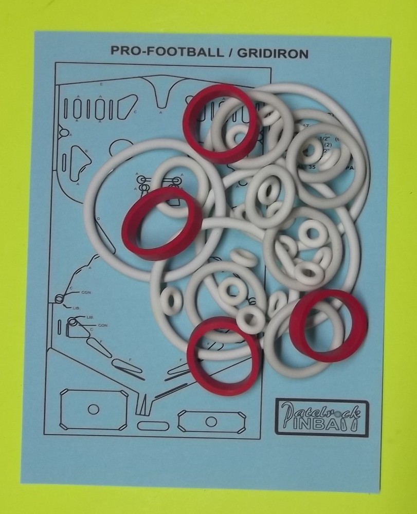 1978 Gottlieb Gridiron pinball super kit