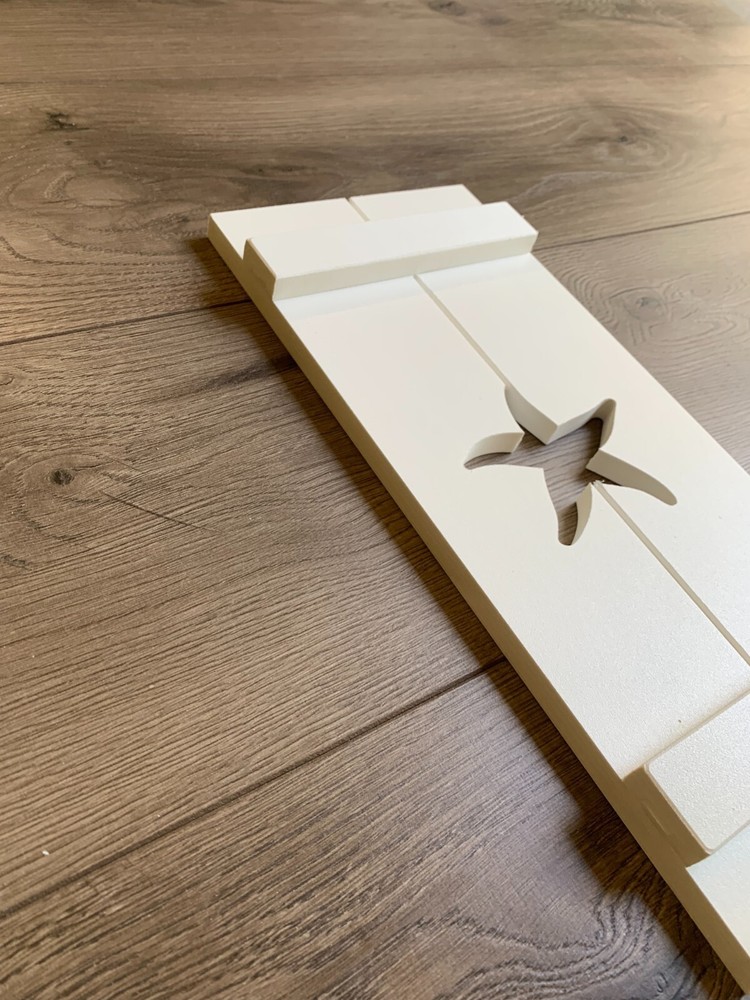 Custom Starfish Shutter, PVC Exterior Shutter, Sold Individually