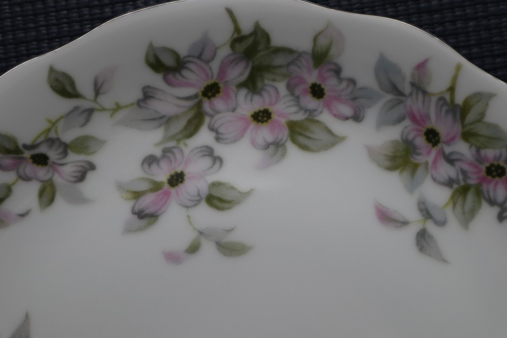 Bellaire Fine China Trellis Pattern Dinner Plate 10 1/2"