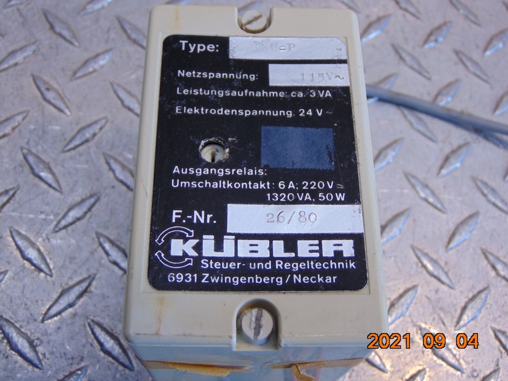 KUBLER GNU-P CONTROL MODULE *FREE SHIPPING*