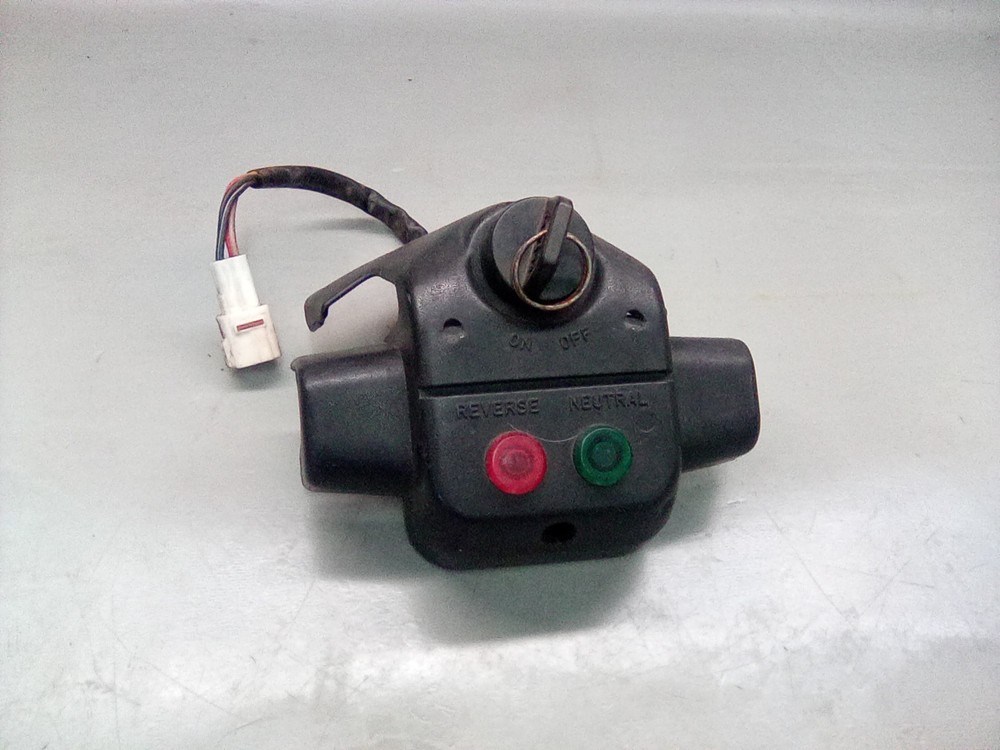 1996 Yamaha Timberwolf 250 Dash Console Indicator Lights Ignition Switch Panel