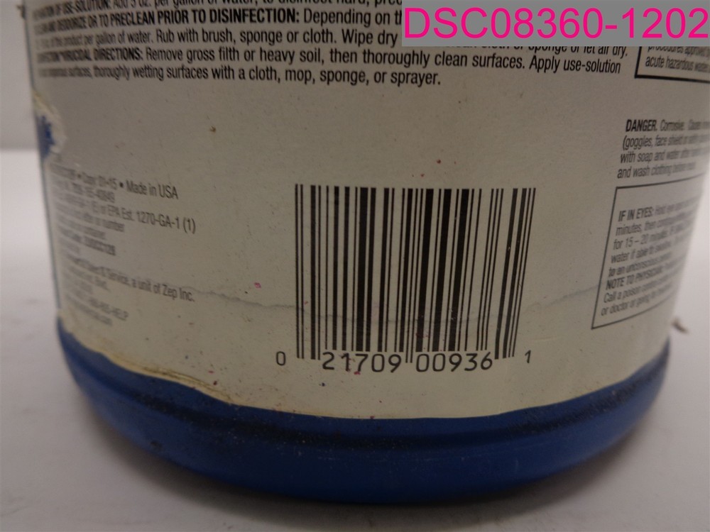 1 Gal. ZEP Odor Control Concentrate