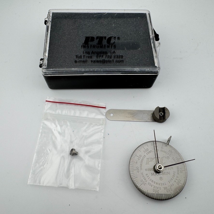 Vintage PTC Instruments Model 575 F Surface Thermometer