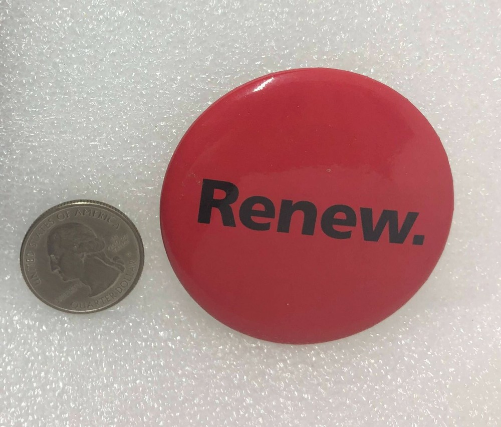 Renew Button Pin
