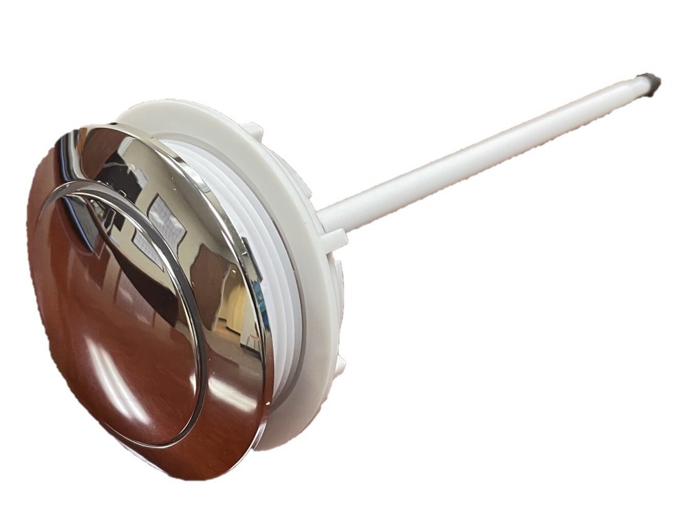 Toilet Push Button for Single Flush Valve, Chrome 58mm Button