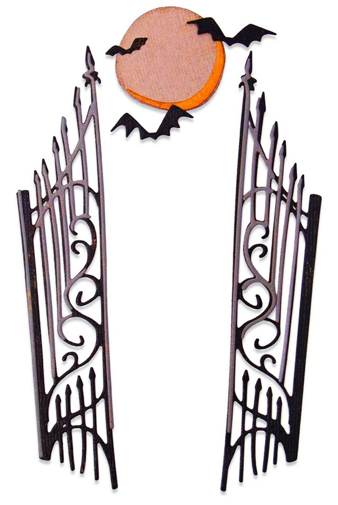 Sizzix Thinlits Gate Keeper 9PK set #664734 Retail $21.99 by Tim Holtz