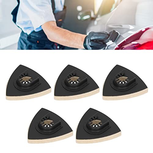 5PCS Triangular Wool Polishing Pad - Oscillating Polishing Tool