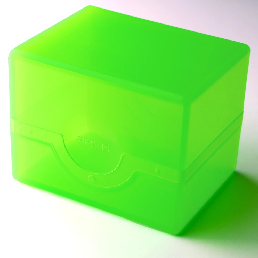 BCW Prism Deck Case Polished Lime Green