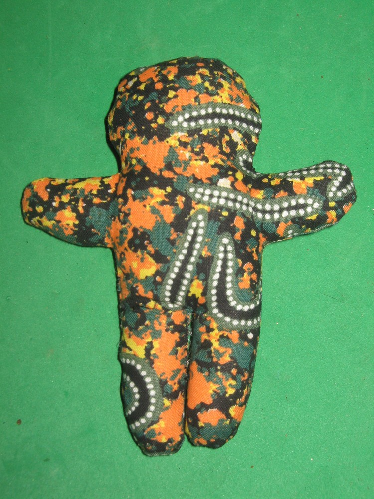 VOODOO DOLL-POPPET-HANDMADE- 4 1/2"