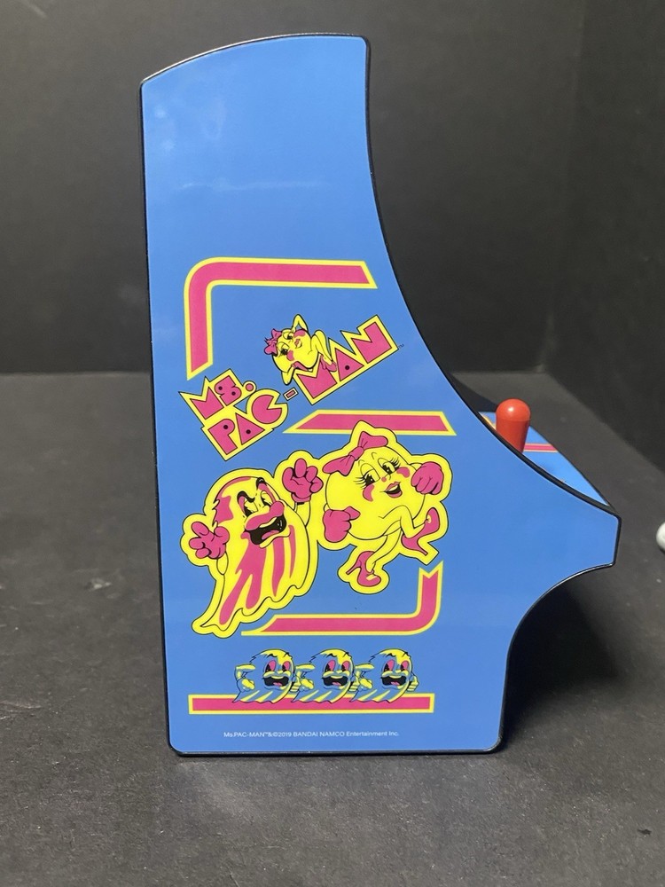 Ms. Pac-man - My Arcade Micro Player Retro Arcade MISSING BATTERY COVER