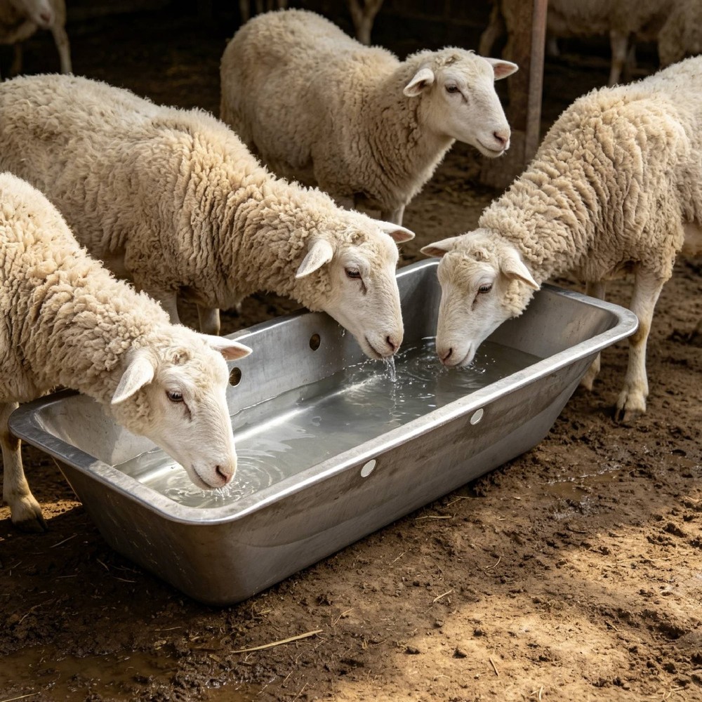 Automatic Livestock Drinker Bowl Easy Installation for Barn