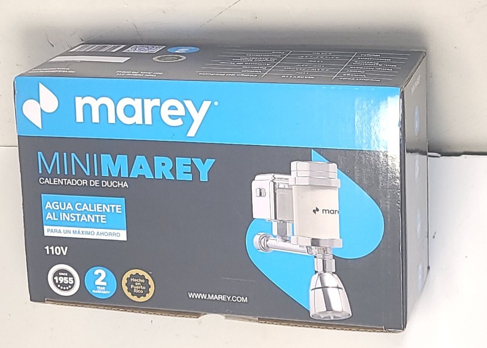 New MAREY 110V 1.5 GPM Electric Mini Tankless Shower Water Heater FREE SHIPPING.