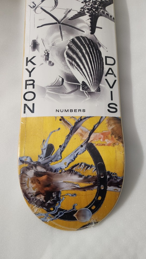 *NEW* Numbers Kyron Davis Skateboard Deck 8.25"x31.75" *READ*