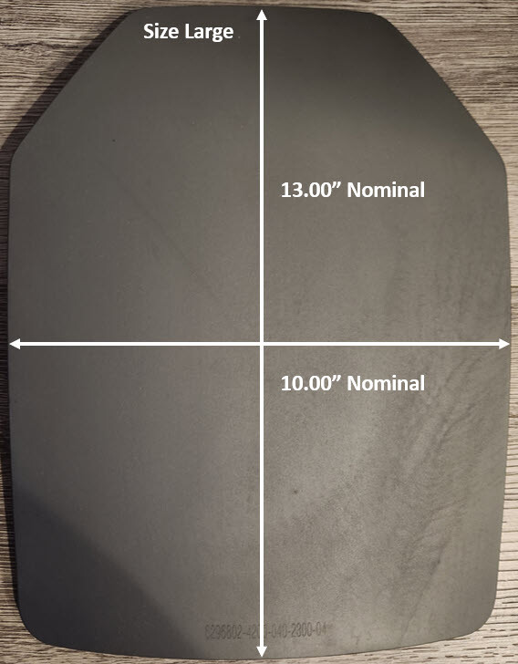 Multi Curve Body Armor Ceramic Tile-Silicon Carbide (Sintered SiC-Morgan)