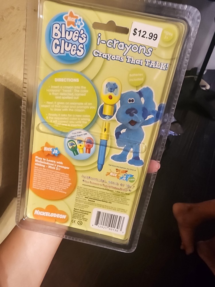 BLUE' CLUES i-crayons that talk