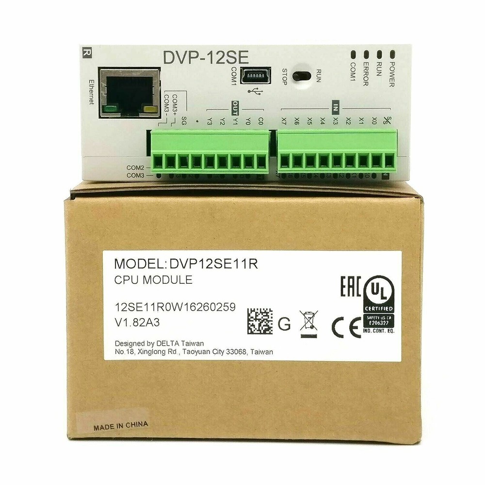 Delta DVP12SE11R PLC New One  #US