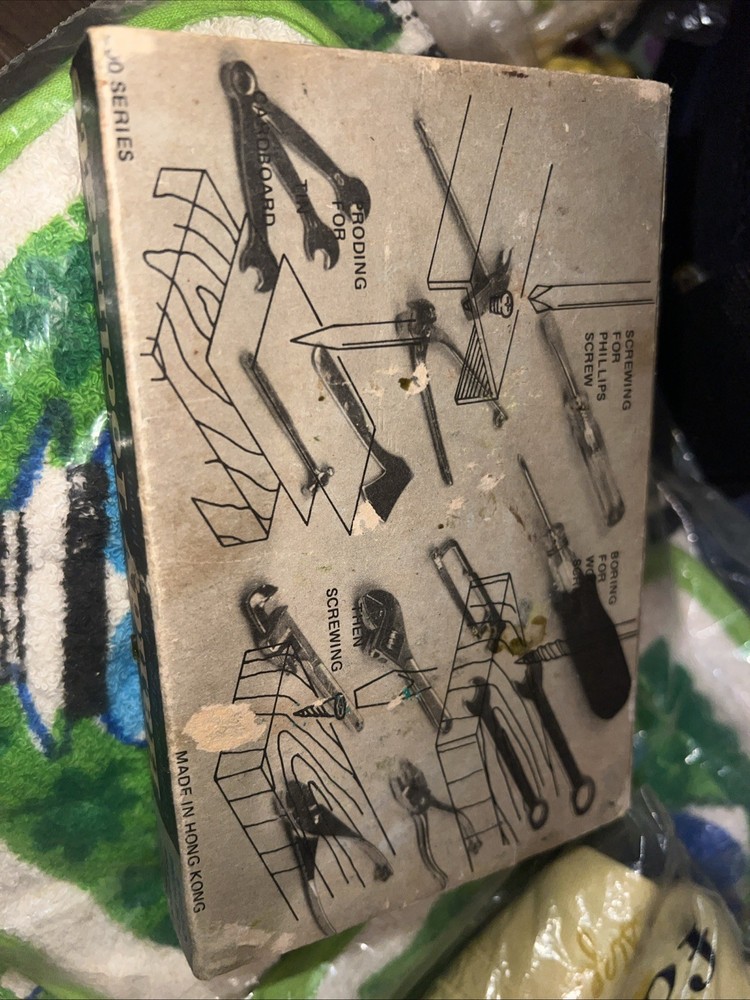Aaron’s Corp. Handy Toolmate Tool Set with Box Revco Tool Kit Vintage