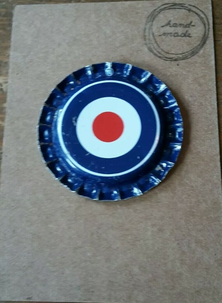 BOTTLE CAP FRIDGE MAGNET SPITFIRE