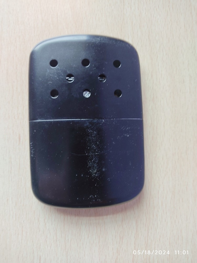 Zippo Black Refillable Hand Warmer