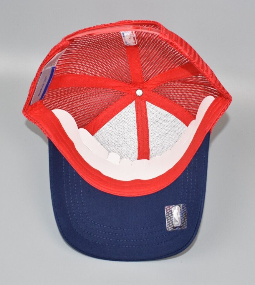 New Jersey Nets Reebok Vintage Mesh Back Snapback Cap Hat
