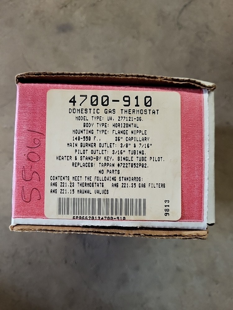 Robertshaw 4700-910 Thermostat