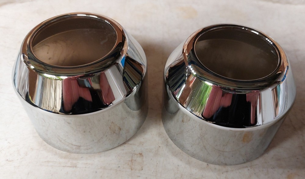 Chrome Front Fork Boot Covers 39mm