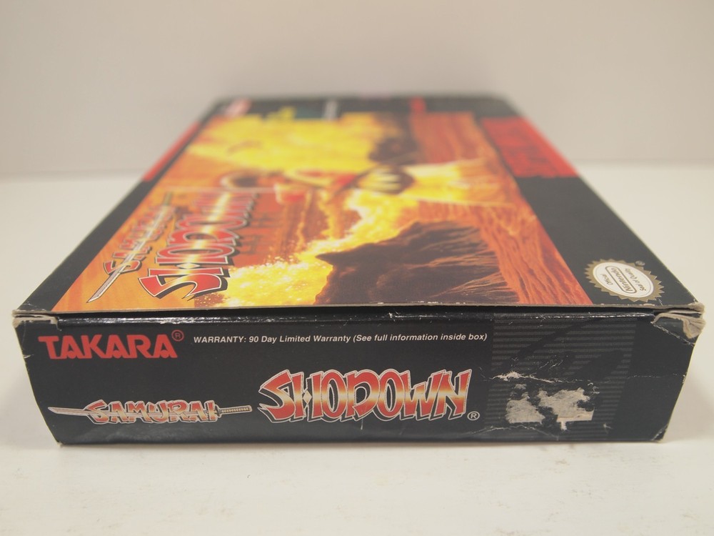 Samurai Shodown (Super Nintendo | SNES) Authentic BOX ONLY