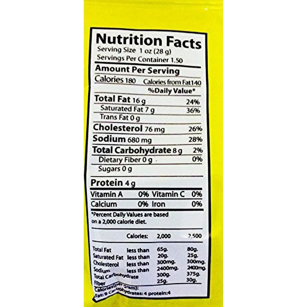 Howard's Original & Spicy | Crispy Fried Chicken Skins Chips | 8 Pack