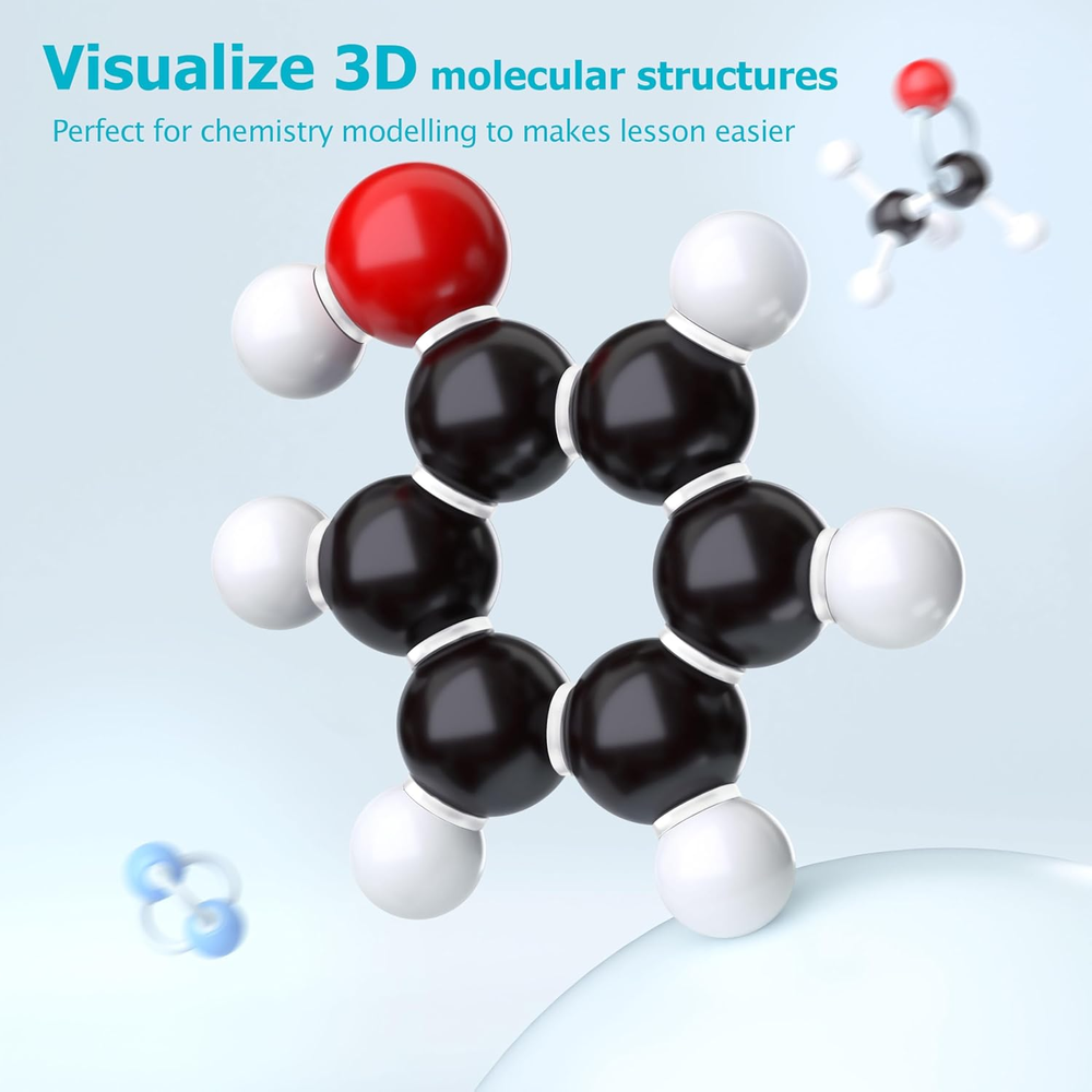 Molecular Model Kit, 240 Pcs Organic Molecular Chemistry Set, Atom Element Model
