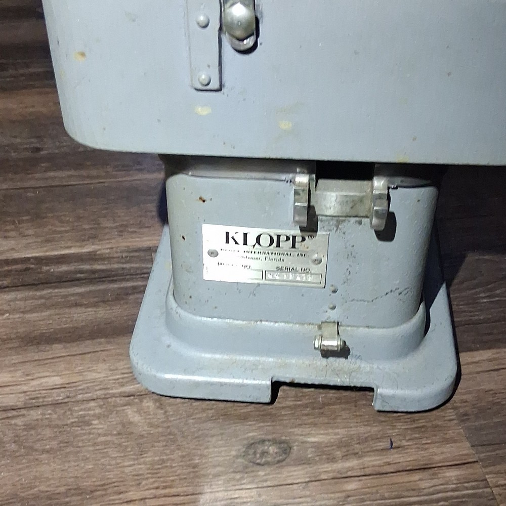 Klopp CM Metal Coin Counter and Sorting Machine CM Model Durable Construction