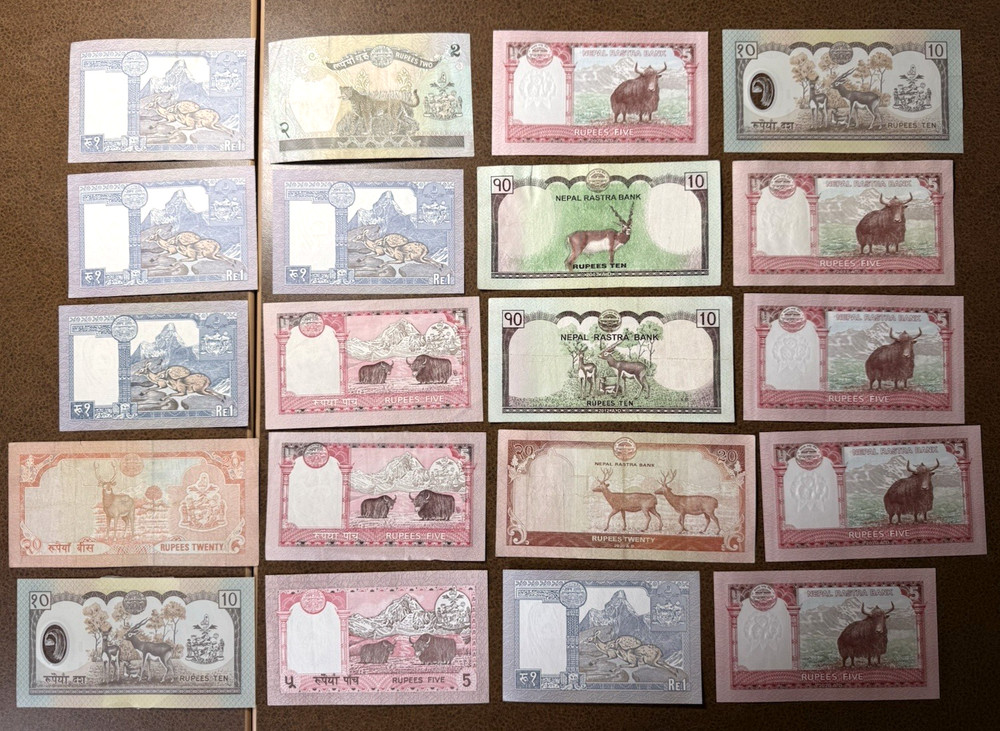 Nepal 20 Note Collectors Set
