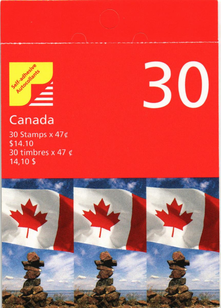 Canada 2000 Yvert C 1829(II) Basic Flags MNH VF