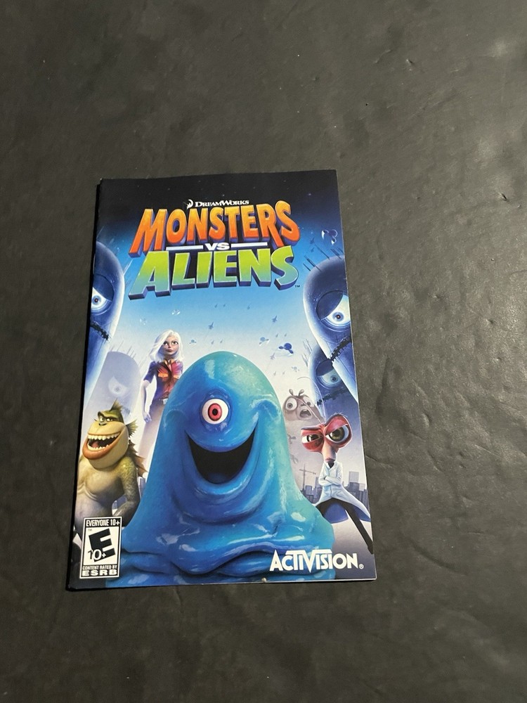 monsters vs aliens ps2 manual Only
