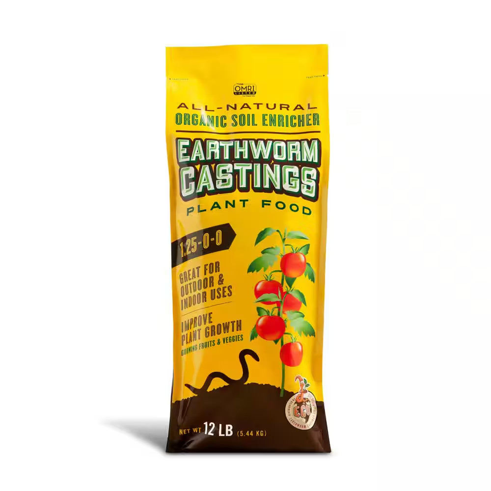 12 Lbs. Bag Earthworm Castings