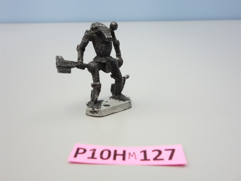 Battletech: Hatchetman Mech (primed metal)
