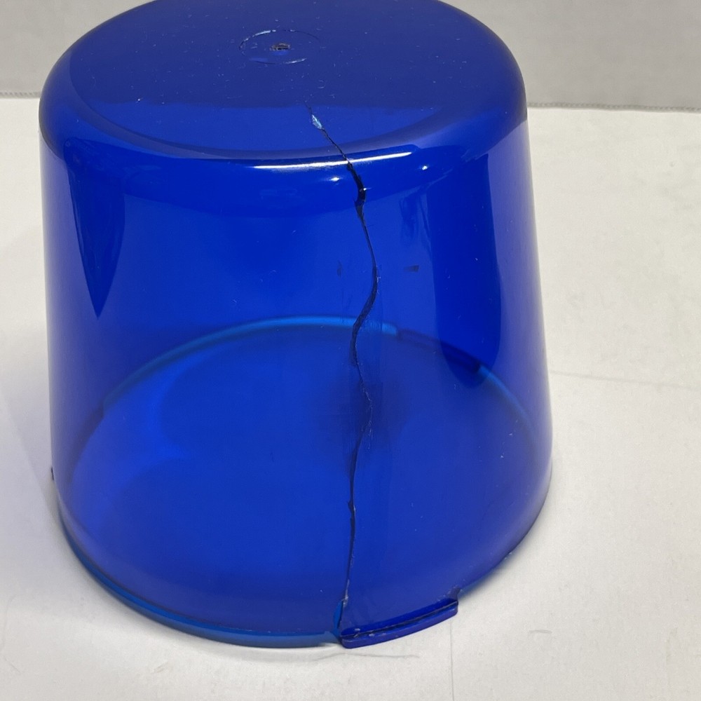 Rotating Multi Flasher with Red and Blue Domes with Extra Bulbs