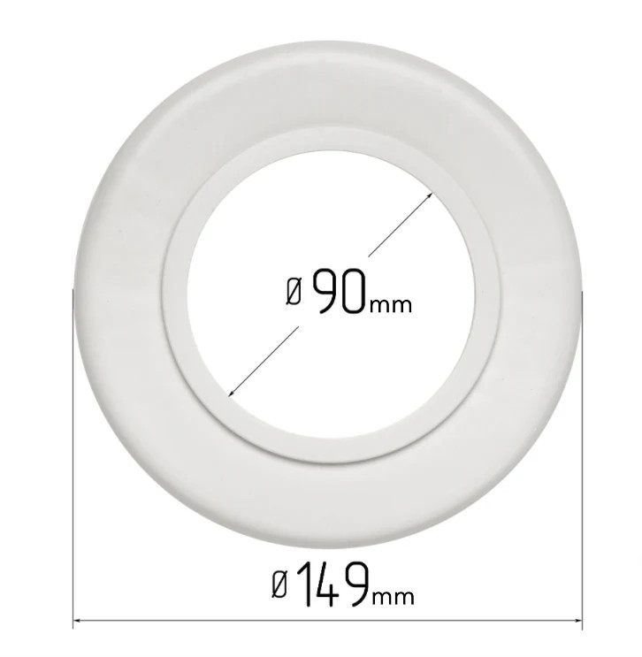 Ceilex D3.54" (90 mm) Stretch Ceilings Universal Circle Platforms for
