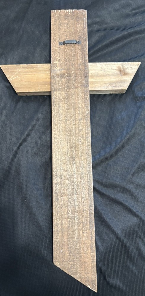 Folk Art. Cross. Note Holder.