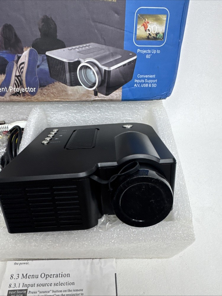 LED Projector LCD Image System Model: A-Z308-00A