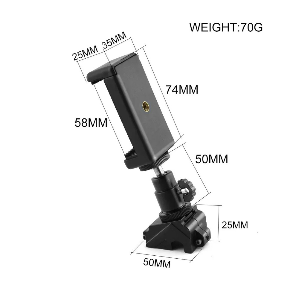 Phone Holder Clip Bracket Mount Support For Flysky FS-NB4 Transmitter
