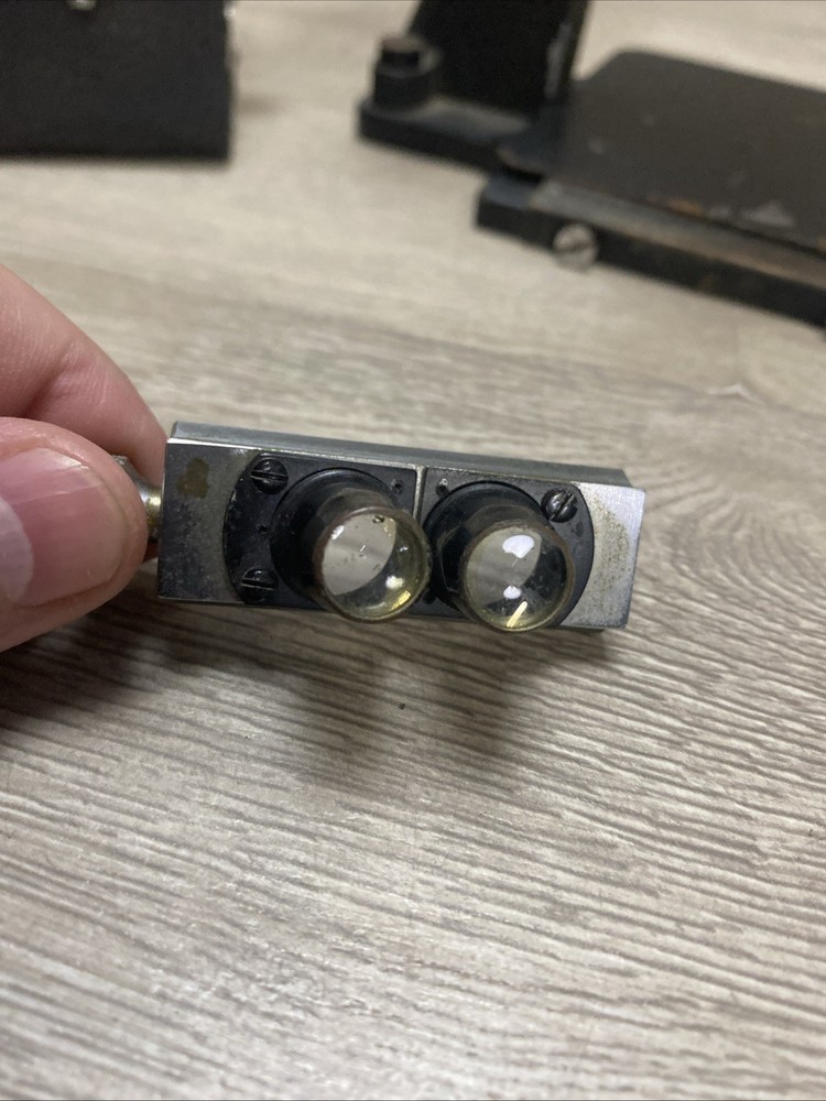 1920-30s Bausch & Lomb Microscope W/ Extras